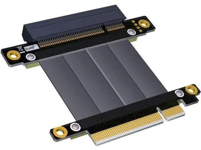 ADT-Link 5cm PCIe X8 to X8 Extension Cable: $29.99 ADT-Link 5cm PCIe X8 to X8 Extension Cable: $29.99