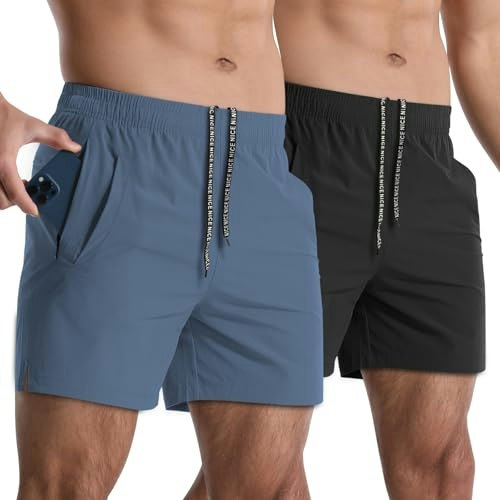 Lempue Men's Athletic 5-Inch Gym Shorts 2-Pack: $30.59 Lempue Men's Athletic 5-Inch Gym Shorts 2-Pack: $30.59