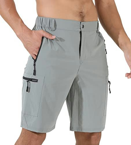 Suwangi Men's Quick-Dry Cargo Hiking Shorts: $19.99 Suwangi Men's Quick-Dry Cargo Hiking Shorts: $19.99