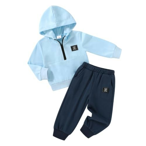 Younger Star Toddler Long Sleeve Hoodie and Sweatpants Set: $16.99