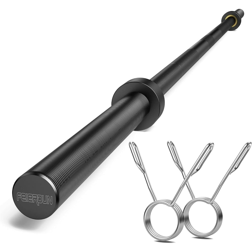 7-Foot 1,900-Pound Capacity Olympic Barbell: $99.99 7-Foot 1,900-Pound Capacity Olympic Barbell: $99.99