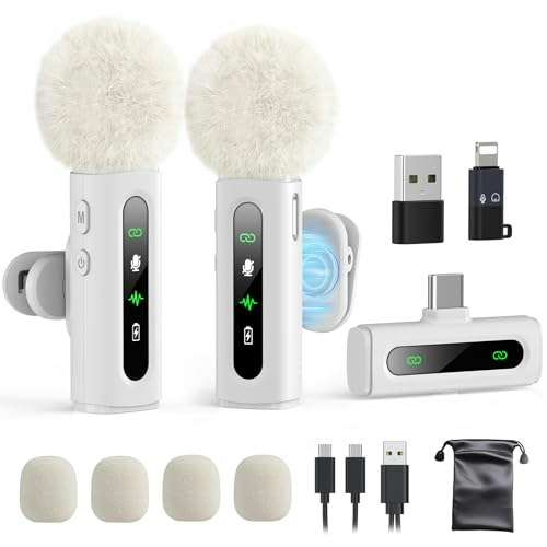 USB C Wireless Lavalier Microphone: $19.99 USB C Wireless Lavalier Microphone: $19.99