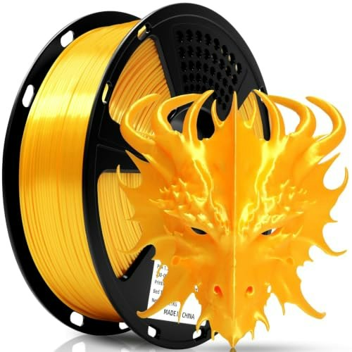 Geeetech 1.75mm Light Gold Silk PLA 3D Printer Filament 1kg: $14.53 Geeetech 1.75mm Light Gold Silk PLA 3D Printer Filament 1kg: $14.53