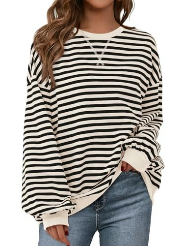 Prettygarden Women's Oversized Sweatshirt: $22.98 Prettygarden Women's Oversized Sweatshirt: $22.98