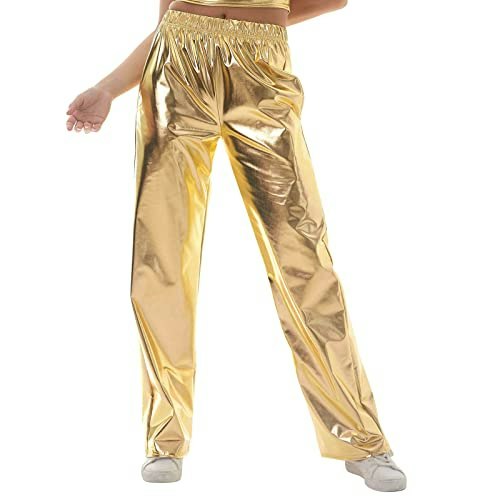 Women's High-Waist Metallic Cargo Jogger Pants: $26 Women's High-Waist Metallic Cargo Jogger Pants: $26