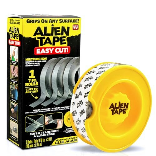 Alien Tape EZ Cut Double-Sided Mounting Tape 7ft: $12.71 Alien Tape EZ Cut Double-Sided Mounting Tape 7ft: $12.71