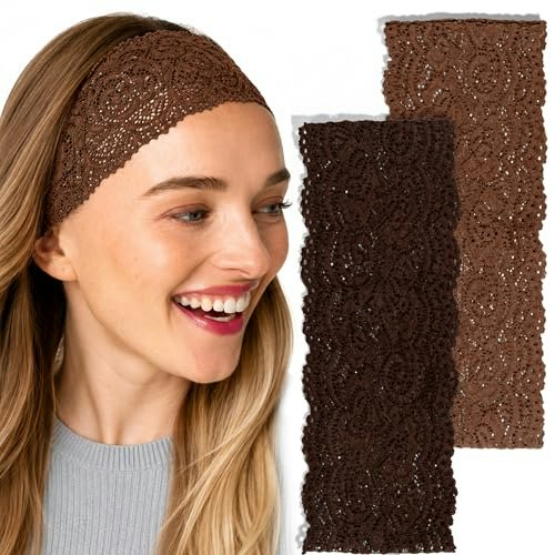 Kitsch Lace Wide Headband 2-Pack: $9.59 Kitsch Lace Wide Headband 2-Pack: $9.59