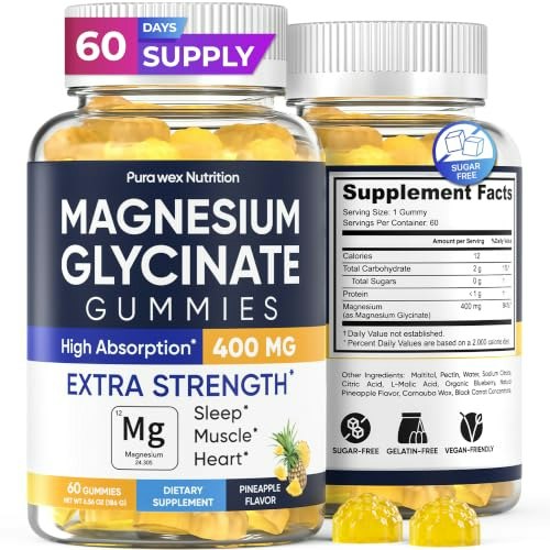 Magnesium Glycinate 400mg Sleep Gummies: $17.98 Magnesium Glycinate 400mg Sleep Gummies: $17.98