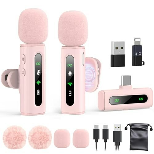 USB-C Wireless Lavalier Microphone: $19.54 USB-C Wireless Lavalier Microphone: $19.54