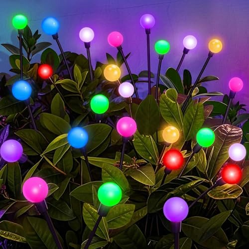 Solar Firefly Garden Lights: $25.48 Solar Firefly Garden Lights: $25.48