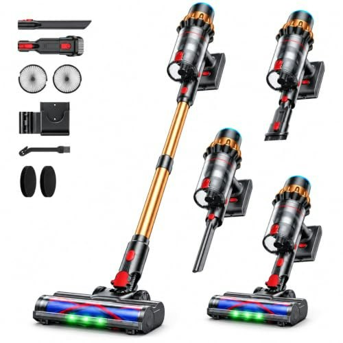 Hanmoish 680W Cordless Stick Vacuum: $119.99 Hanmoish 680W Cordless Stick Vacuum: $119.99