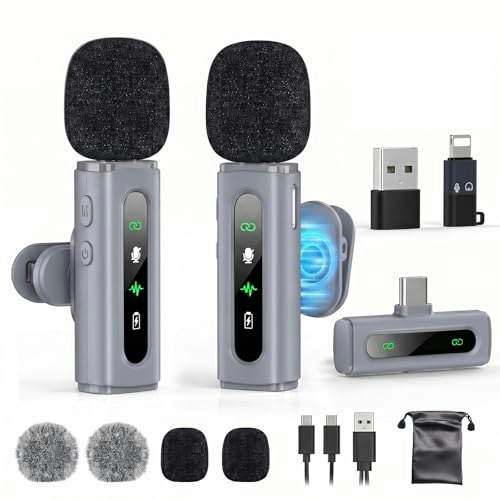USB C Wireless Lavalier Microphone: $19.99 USB C Wireless Lavalier Microphone: $19.99