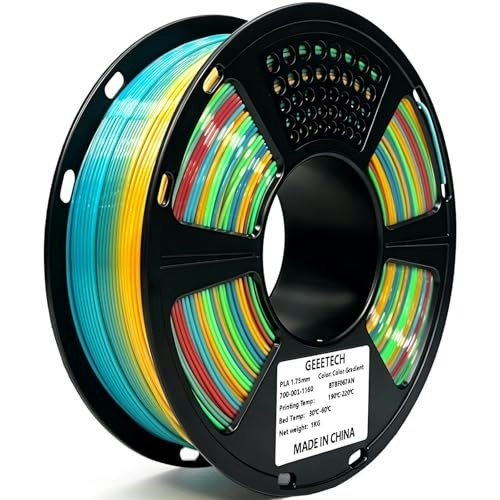 Geeetech 1.75mm Rainbow PLA Filament: $16.99 Geeetech 1.75mm Rainbow PLA Filament: $16.99