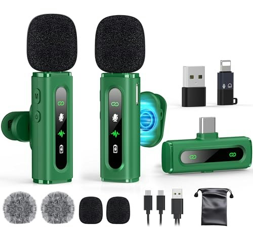 USB C Wireless Lavalier Microphone: $19.99 USB C Wireless Lavalier Microphone: $19.99