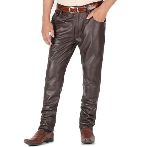 Laverapelle Men's Genuine Lambskin Leather Pants: $152.99 Laverapelle Men's Genuine Lambskin Leather Pants: $152.99