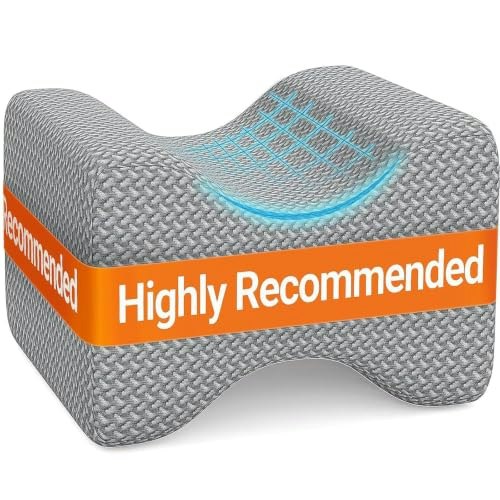 BlissTrends Extra-Large Memory Foam Knee and Leg Pillow: $20.98