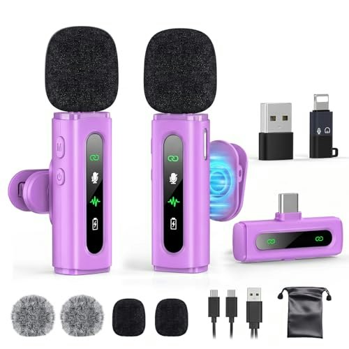 USB C Wireless Lavalier Microphone: $21.24 USB C Wireless Lavalier Microphone: $21.24