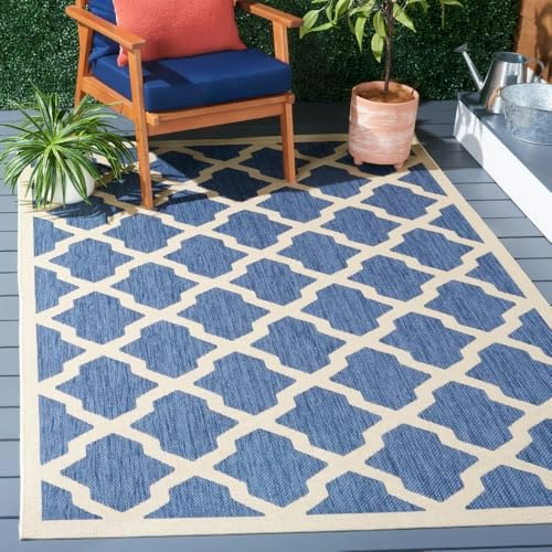 Safavieh Courtyard Collection 5'3" x 7'7" Washable Rug: $47.74 Safavieh Courtyard Collection 5'3" x 7'7" Washable Rug: $47.74