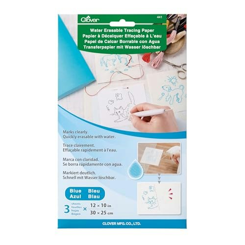 Clover Water Erasable Tracing Paper: $7.81 Clover Water Erasable Tracing Paper: $7.81