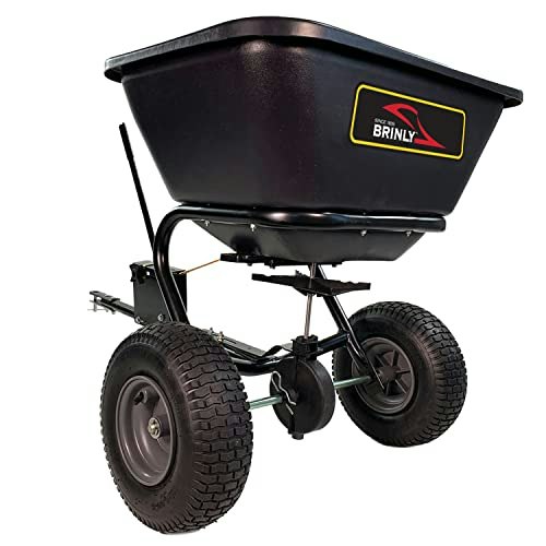 Brinly 125-lb. Tow Behind Broadcast Spreader: $280.61 Brinly 125-lb. Tow Behind Broadcast Spreader: $280.61