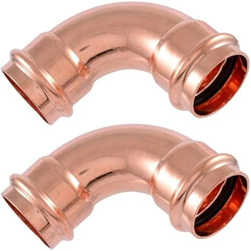 SharkBite 1-1/2-Inch 90-Degree Copper Press Elbow 2-Pack: $61.44 SharkBite 1-1/2-Inch 90-Degree Copper Press Elbow 2-Pack: $61.44
