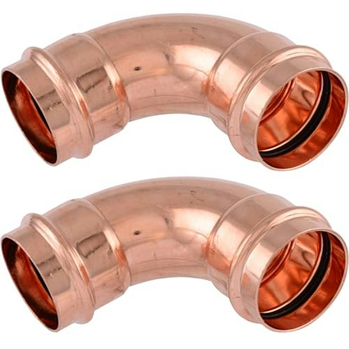 SharkBite 2-Inch 90-Degree Copper Press Elbow 2-Pack: $104.90 SharkBite 2-Inch 90-Degree Copper Press Elbow 2-Pack: $104.90