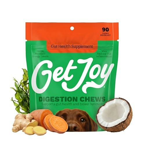 Get Joy Digestion Gut Health Supplement for Dogs 90-Count: $32.99 Get Joy Digestion Gut Health Supplement for Dogs 90-Count: $32.99