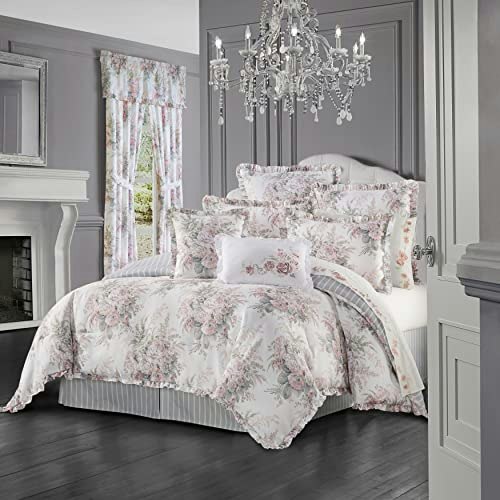 Five Queens Court Queen 4-Piece Comforter Set: $191 Five Queens Court Queen 4-Piece Comforter Set: $191