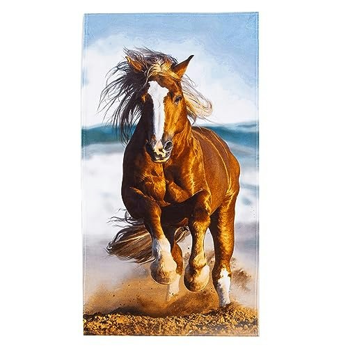 Northwest Classics 30" x 60" Running Horse Beach Towel: $19.05