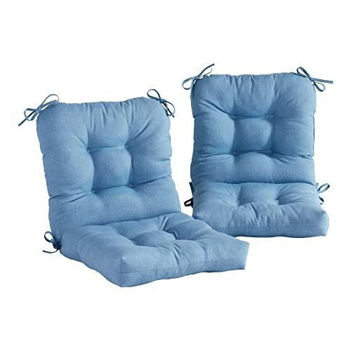 Greendale Home Fashions 42x21-inch Outdoor Seat/Back Chair Cushion 2-Pack: $150.98 Greendale Home Fashions 42x21-inch Outdoor Seat/Back Chair Cushion 2-Pack: $150.98