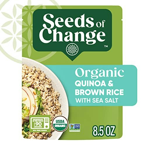 Seeds of Change Organic Quinoa and Brown Rice 8.5oz Pouch: $3.99 Seeds of Change Organic Quinoa and Brown Rice 8.5oz Pouch: $3.99