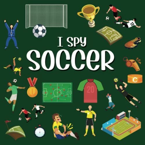I Spy Soccer Book for Kids: $9.96 I Spy Soccer Book for Kids: $9.96