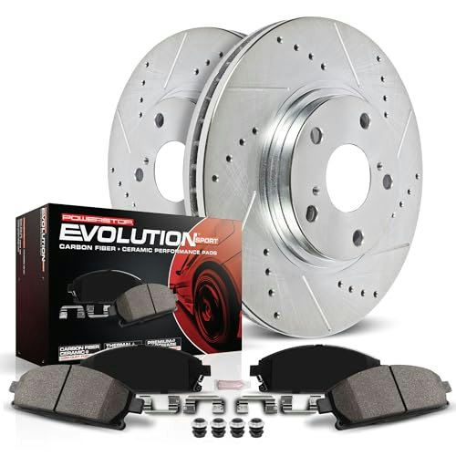 PowerStop Z23 Performance Rear Brake Pad and Rotor Kit: $112.20