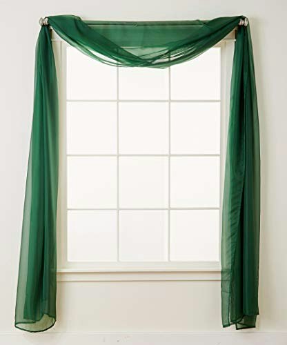 Elegant Comfort 55" x 216" Sheer Curtain Panel: $10.04 Elegant Comfort 55" x 216" Sheer Curtain Panel: $10.04