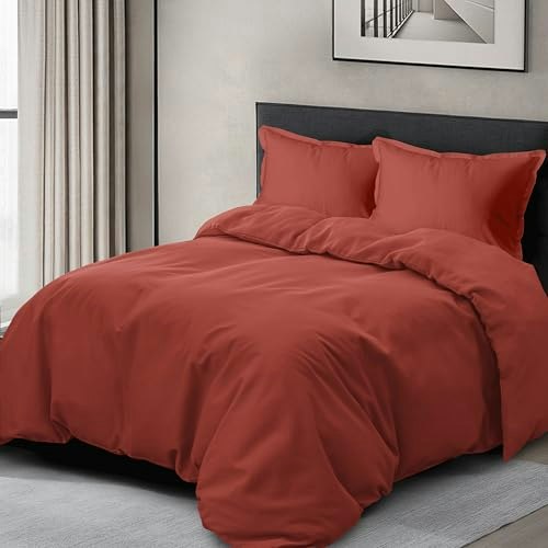 Elegant Comfort 3-Piece Full/Queen Duvet Cover Set: $19.99 Elegant Comfort 3-Piece Full/Queen Duvet Cover Set: $19.99