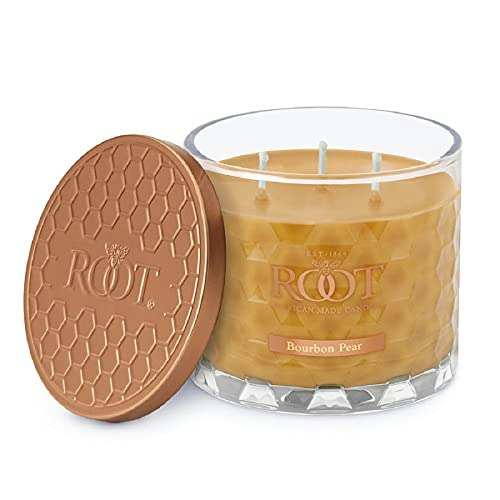 Root Candles 12-Ounce 3-Wick Bourbon Pear Scented Candle: $25.99 Root Candles 12-Ounce 3-Wick Bourbon Pear Scented Candle: $25.99