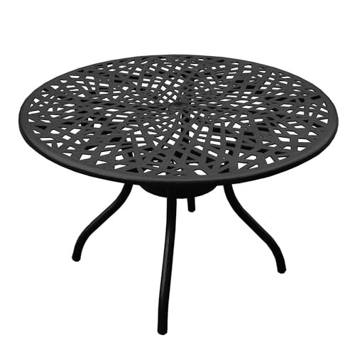 Oakland Living Modern 48-inch Aluminum Round Patio Dining Table: $398.11 Oakland Living Modern 48-inch Aluminum Round Patio Dining Table: $398.11