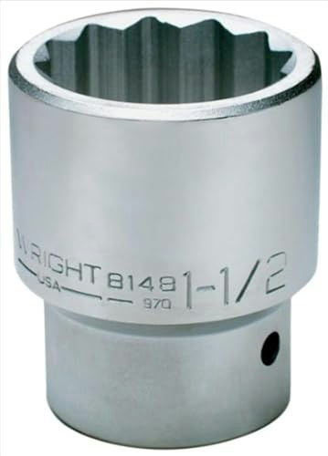 Wright Tool 2-1/8" 1" Drive 12-Point Standard Socket: $97.84