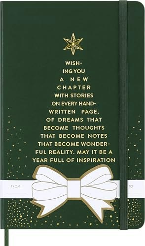 Moleskine Large Hard Cover Ruled Notebook: $19.60