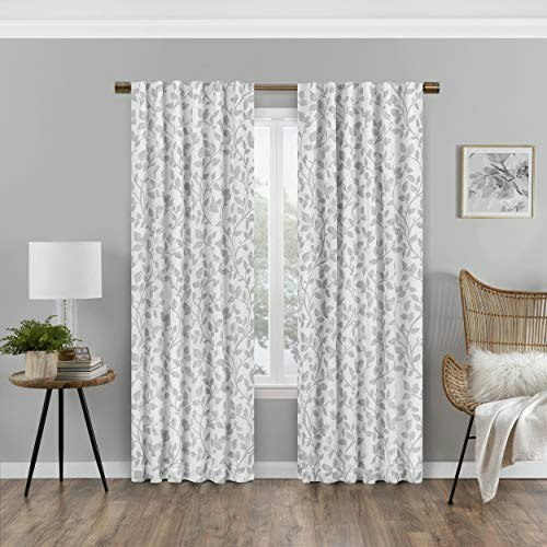 Eclipse Absolute Zero Nora Botanical Blackout Thermal Insulated Curtain 50" x 108": $11.03 Eclipse Absolute Zero Nora Botanical Blackout Thermal Insulated Curtain 50" x 108": $11.03