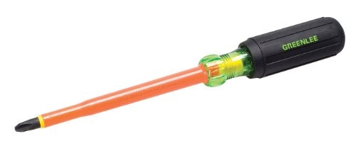 Greenlee 3-Inch by 6-Inch Insulated Screwdriver: $29.99 Greenlee 3-Inch by 6-Inch Insulated Screwdriver: $29.99