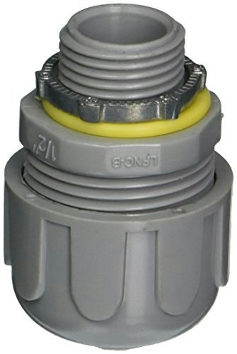 Morris 1/2-inch Non-Metallic Straight Liquid Tight Connector: $2.82 Morris 1/2-inch Non-Metallic Straight Liquid Tight Connector: $2.82
