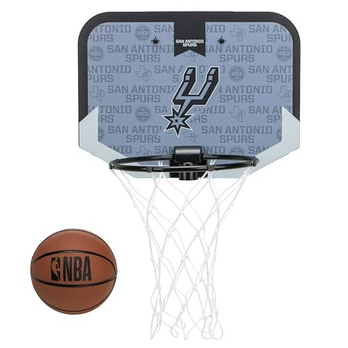 Franklin Sports NBA San Antonio Spurs Over the Door Mini Basketball Hoop: $17.99 Franklin Sports NBA San Antonio Spurs Over the Door Mini Basketball Hoop: $17.99