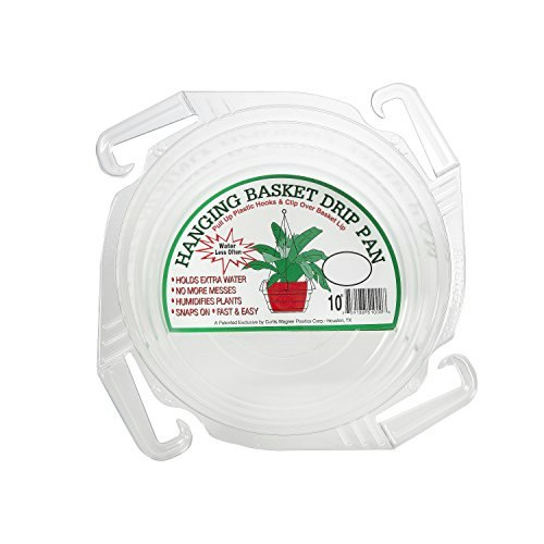 CWP HB-1150 10-Inch Hanging Basket Drip Pan 50-Pack: $17.90 CWP HB-1150 10-Inch Hanging Basket Drip Pan 50-Pack: $17.90