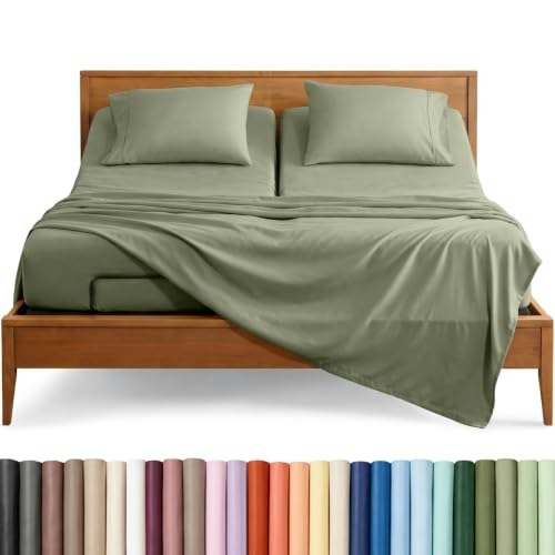 Bare Home Split Head Flex King Sheet Set: $46.74 Bare Home Split Head Flex King Sheet Set: $46.74