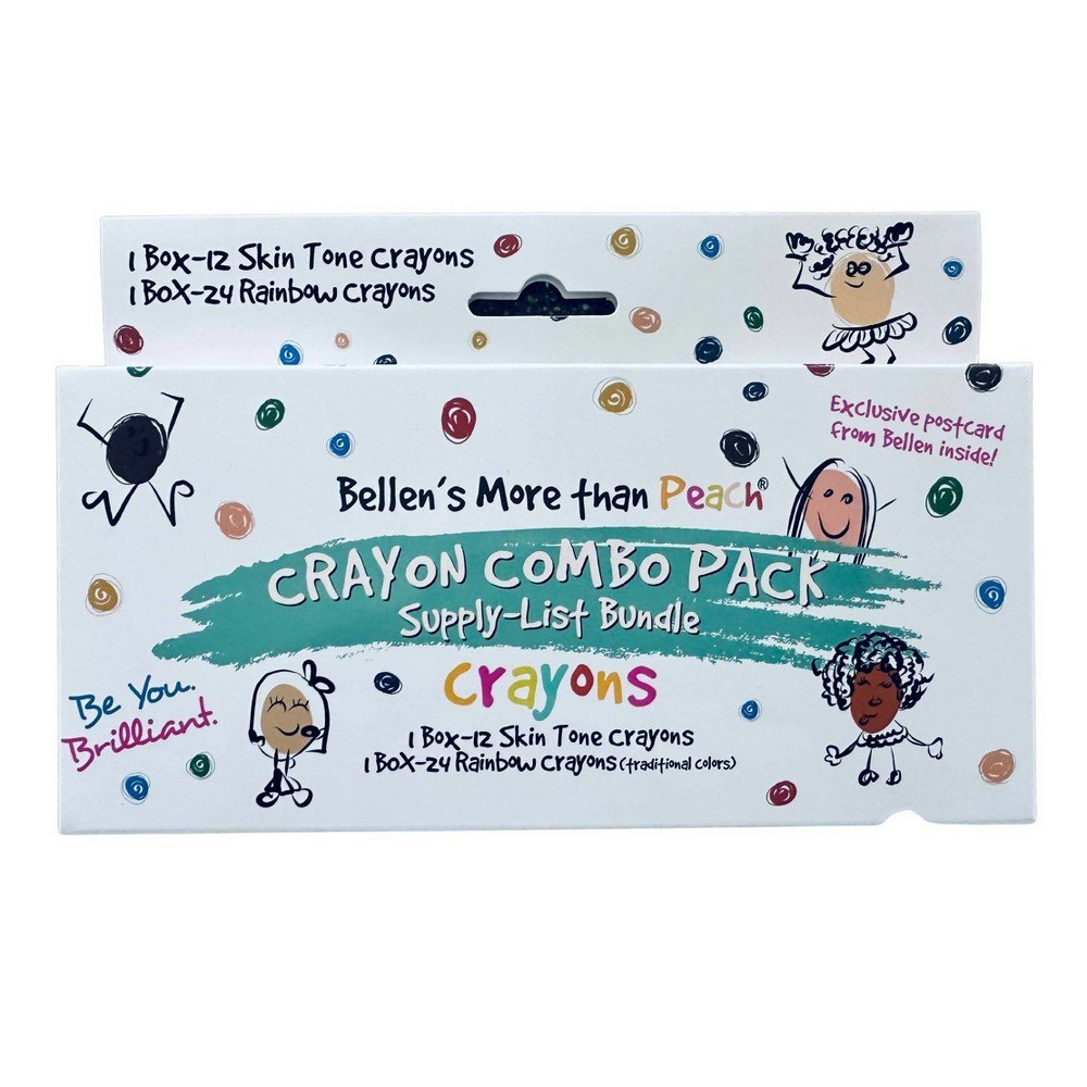 Bellens 36-Count Peach Crayon Box: $5.99 Bellens 36-Count Peach Crayon Box: $5.99