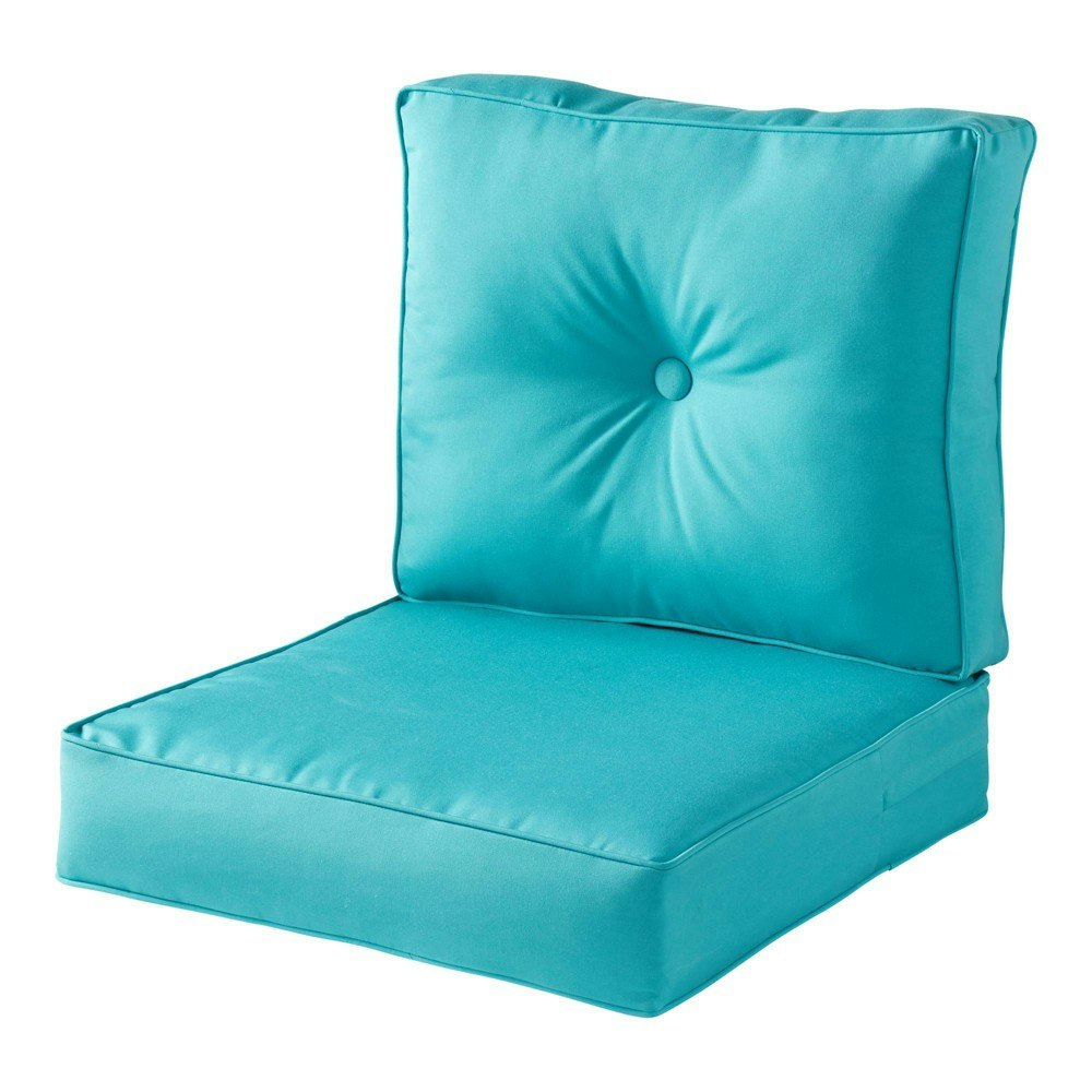 Sunbrella 2-Piece Solid Outdoor Chair Back Cushion Set: $115.99 Sunbrella 2-Piece Solid Outdoor Chair Back Cushion Set: $115.99
