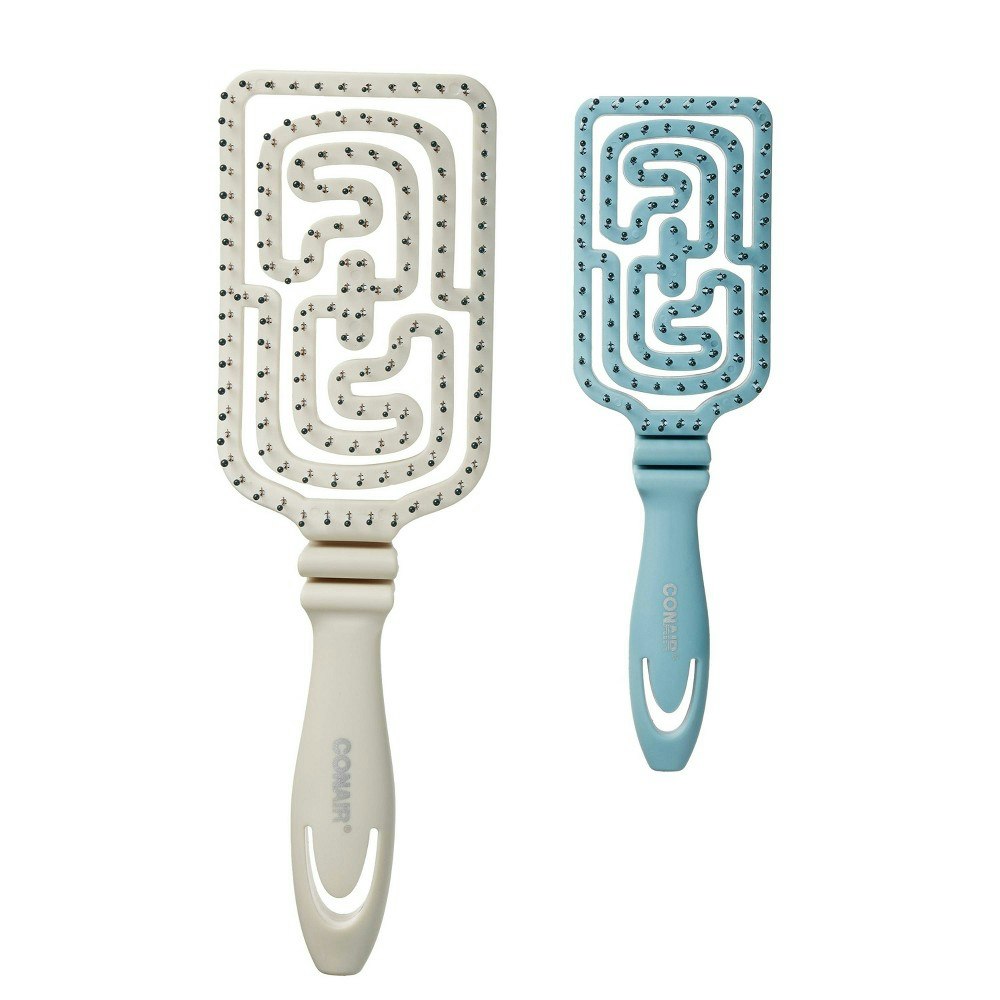 Conair Flexi Detangling Hair Brush 2-Pack: $13.99