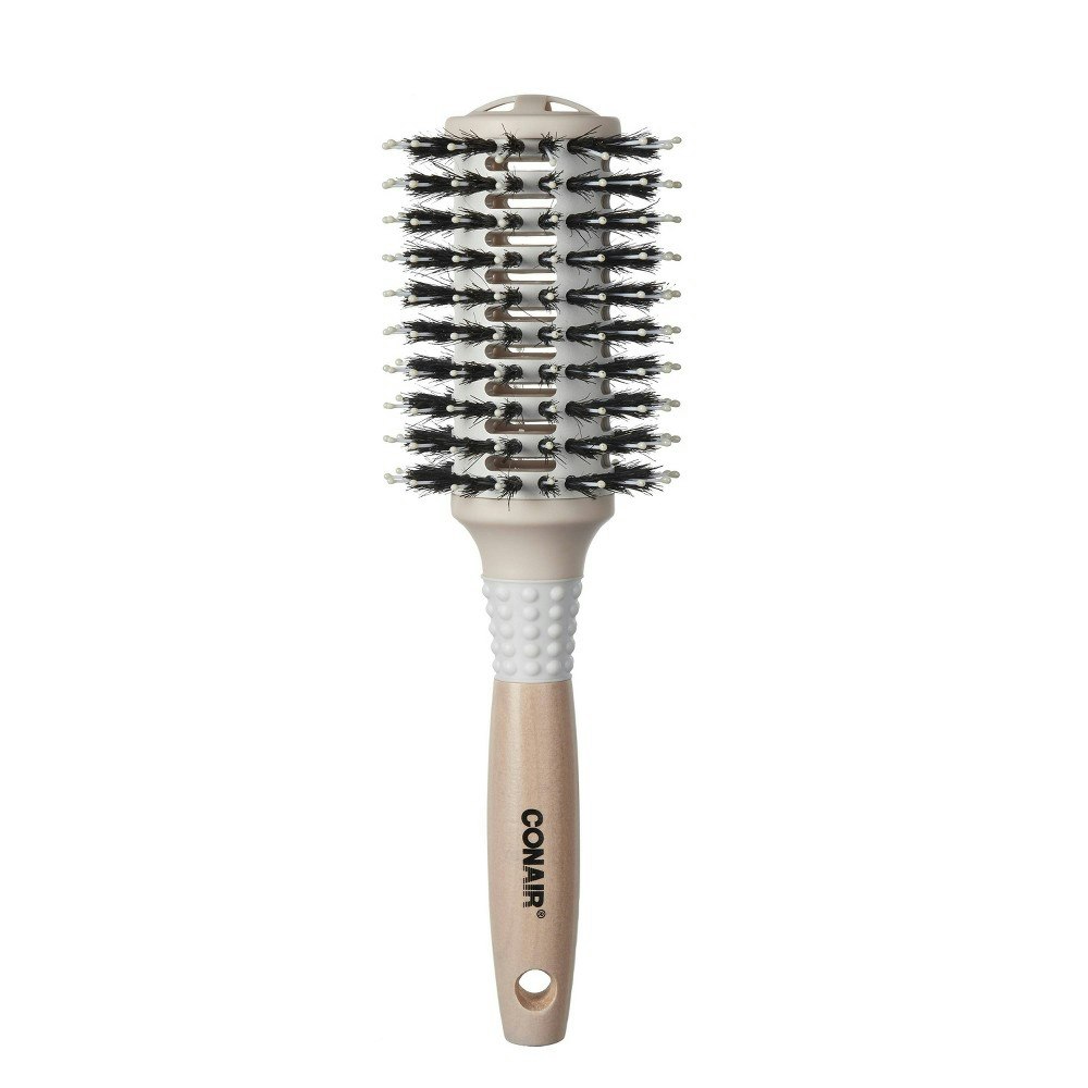 Conair Shines & Smooths Round Hair Brush: $11.99