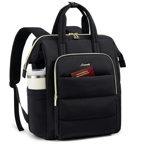 Lovevook 15.6-inch Quilted Laptop Backpack: $24.49